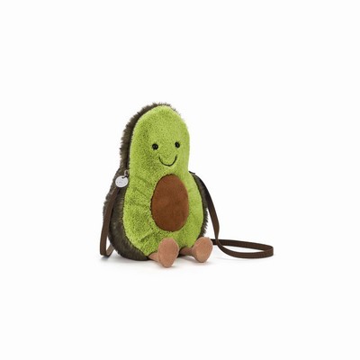 Jellycat Amuseables Avocado Bag New Zealand | RZGNV2713